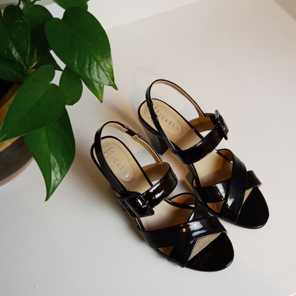 Nickels // Black Strappy Heels - Picture 4 of 4